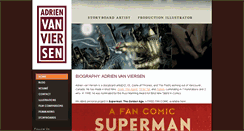 Desktop Screenshot of adrienvanviersen.com